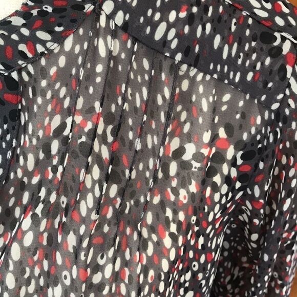 Alice Blue for Stitch Fix sheer tunic top, size M - Picture 6 of 7